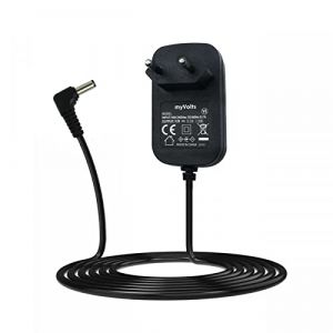 myVolts Chargeur/Alimentation 9V Compatible avec Korg ES-1 Electribe Synthétiseur (Adaptateur Secteur) - Prise française (myVolts EU, neuf)