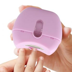 Coupe-ongles électrique, lime à ongles automatique, 6,1 x 6,6 x 3,5 cm, tondeuse multifonction rechargeable, outil de polisseuse pour hommes, femmes, , personnes âgées, bébés (honeis, neuf)