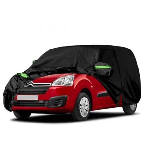 Couverture de Voiture Remplacement pour Citroen Berlingo LWB 2008-2018, B&acirc;che de Voiture Garage de Complet &eacute;tanche Garage Complet Bandes R&eacute;fl&eacute;chissantes PE (JinsenTGG, neuf)