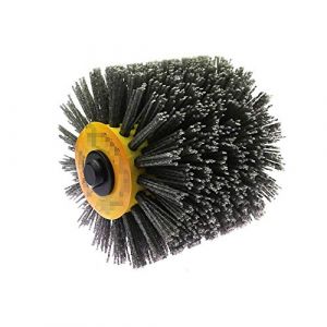 KFXYSM Brosse Métallique Meuleuse,Brosse Nylon Perceuse MEULEUSE Brosses métalliques Abrasifs en Nylon P80 ébavurage Polissage lustrage Roue for Les Meubles en Bois(1 pcs) (Xinyingshangmao, neuf)