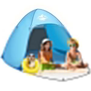 Purebox Tente de Plage, Pop Up Tentes pour 1 à 3 Personnes / 3 à 4 Personnes, Tente Anti UV Bébé UPF50+, Automatique Portable pour Famille Camping Jardin (YYCX EC, neuf)