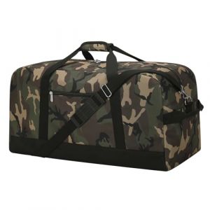 ZZY 55l Holdall Gym Sac De Sport Homme, Camo, 55L (iFARADAY-FR, neuf)