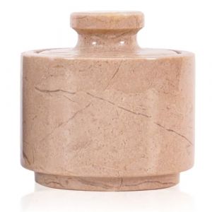 Verona Cave sel en marbre bol 7,6 cm, pot &eacute;pices, r&eacute;cipient, support gemme comptoir, verre (Radicaln UK, neuf)