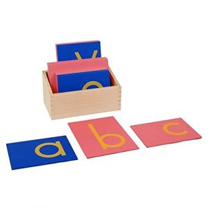 Montessori-Store Lettres Rugueuses minuscules en Script (Montessori store, neuf)