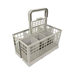 Panier à couverts universel pour lave-vaisselle, 24 x 14 x 12 cm, compatible avec Kenmore, Whirlpool, Bosch, Maytag, KitchenAid, Samsung, GE, etc (Trade Shop, neuf)