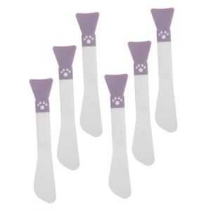 PACKOVE 6pi&egrave;ces Applicateurs De Masque Visage Silicone De Outils De Multifonctionnels Pour Application De Masque Et Soins Peau (Spring TU, neuf)