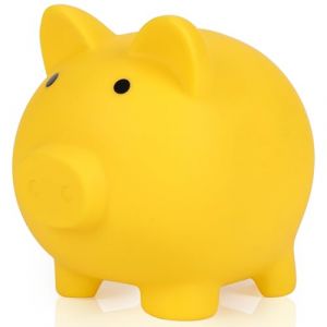H&W Mini Tirelire pour Garçons,Tirelire incassable Jaune, Meilleur Cadeau d'anniversaire et (HandW, neuf)