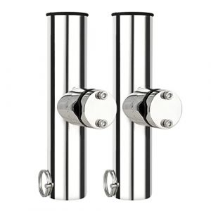 9Tong Barque Peche Porte Canne Yacht Amovible Fixation Support Canne Bateau Demontable Mer Supports Cannes Durable INOX SUS316 2pcs (9Tong, neuf)
