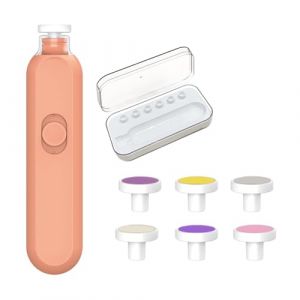 Moulin &agrave; ongles &eacute;lectrique | Lime automatique silencieuse &agrave; lumi&egrave;re LED &ndash; Moulin &agrave; ongles &eacute;lectrique pour enfants avec 6 t&ecirc;tes de meulage, pour l'int&eacute;rieur, le salon, la chambre &agrave; coucher, la cr&egrave;che (baortms, neuf)