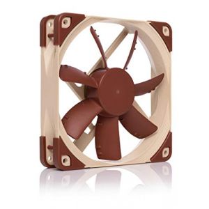 Noctua NF-S12A PWM, Ventilateur Silencieux Haut de Gamme, 4 Broches (120 mm, Marron) (NOCTUA - Designed in Austria, neuf)