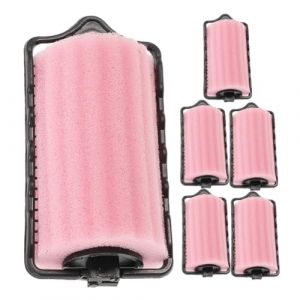 TOGEVAL Lot De 6 Bigoudis En &Eacute;ponge Douce 4 Cm Grand Format Pour Coiffure Sans Chaleur Femmes Usage Nuit Et Sommeil Cheveux Vari&eacute;s (BOBOLING, neuf)