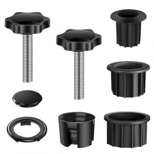 UQTUKO Adaptateur Pied Parasol, 8 Pièces Anneaux de Réduction Balcon Supports de Parasol Réducteurs Tube pour Pied de Parasol pour Table de Terrasse Balcon Arrière-Cour (gbuijbjg, neuf)
