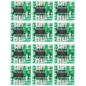 VISSQH 12 Pi&egrave;ces PAM8403 Module d'amplificateur DC 2.5V-5.5V Amplificateur Audio 3W + 3W Double canal Classe D PAM8403 num&eacute;rique carte amplificateur (VISSQH, neuf)