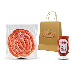 Moretti® Saucisse Fraîche À Cuire | avec piment de Calabre doux ou épicé | 1,5Kg - 3kg | Fabriqué en Calabre (Doux, 3 Kg) (Moretti Food, neuf)