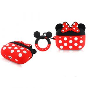 Derhom en Silicone Airpods Pro 2 Couverture Mignonne Drôle Compatible pour Apple Airpods Pro et Pro 2[Série de Bande Dessinée] (Minnie) (Derhom, neuf)