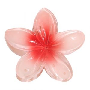 Barrettes À Cheveux En Griffe Avec Fleurs Hawaïennes - Barrettes Griffe Hawaïennes Pour Les Vacances | Accessoires De Coiffure À Fixation Solide Et Antidérapant Pour Le Voyage La Plage Et L'Été (kailiy, neuf)