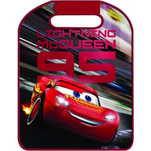 Disney Protecteurs de siège Avant Cars Saetta McQueen Rouge et Noir Enfants Protège-siège Auto Cars Rouge et Noir Enfants (ricambi auto, neuf)