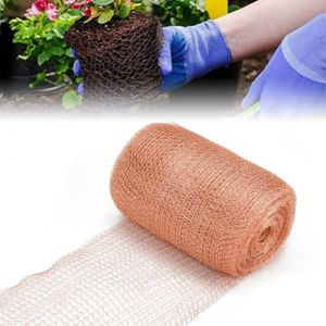 HEKOBAG Ruban de Cuivre contre les Escargots, Filet en Cuivre anti Limace 12.7cmx10m, Cl&ocirc;ture contre les Escargots, R&eacute;seau Cuivre anti Limace Escargot, Ruban de Cuivre anti Limaces et Escargots (LOIZOUPANTELIS, neuf)
