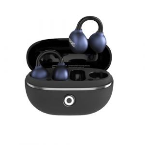 ZIPFORCE Boucle d'oreille Ouverte Vrai Casque sans Fil, léger Confort Ouvert Open Ear Clip d'oreille écouteurs sans Fil, Bluetooth 5.3 OWS écouteurs s'adaptent à la Course Sportive, IPX5 TWS (ZIPFORCE Products, neuf)