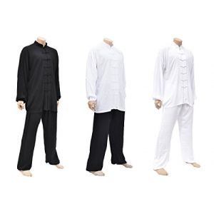 ShenLong - Tenue Tai Chi, Viscose & Coton - Noir, 1m80-1m90 (DragonSports, neuf)