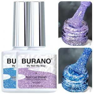 BURANO Vernis à Ongles Gel Semi Permanent, UV LED Gel brillant été coloré Semi-permanent for Manucure & Pédicure 7.3ml S9 S23 (BURANO Direct, neuf)