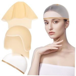 FOMIYES Bonnet Chauve Pour Femme Adulte Filet &agrave; Cheveux Respirant Kit De Couvre-chef Silicone Bonnet Original Pour Nuit Et D&eacute;guisement (Family&Personal, neuf)