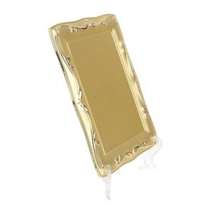 Baluue 1pièce Support De Présentation De Faux Métal Étagère De Grafting Élégante Outil Créatif Pour Extensions De Style Rétro Doré Pour Maison Et Bureau (Fortune Luck, neuf)