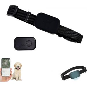 Chat Tracker, Collier GPS Chats Trackers, Aide à Localiser Votre Chat, pour chatonssans Frais mensuels, pour Apple Find (Compatible avec iOS/Android), Collier GPS Chats Trackers (Noir) (PuillRer, neuf)