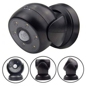 BIGLIGHT LED D&eacute;tecteur de Mouvement Spotlight Outdoor Indoor D&eacute;tecteur de Mouvement Ext&eacute;rieur Sans fil Batterie &eacute;tanche Spot Ext&eacute;rieur Lampe Murale Lampe de S&eacute;curit&eacute; [Classe &eacute;nerg&eacute;tique A+] (BIG LIGHT, neuf)