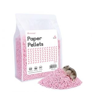 Niteangel Liti&egrave;re en Granul&eacute;s de Papier pour Hamsters Syriens, Gerbilles, Souris, Lemmings, Degus ou Autres Petits Animaux de Taille Similaire (Rose) (NiteangelPet, neuf)