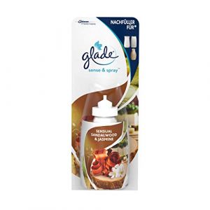 Glade by brise sense & spray recharge Bali bois de santal & jasmin, Lot de 2 (2 x 18 ml) (SuzanjaS, neuf)