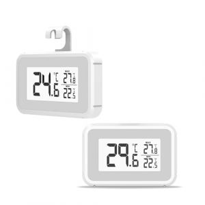 Elitech Thermometre Frigo Num&eacute;rique Mini 2PCS, Thermom&egrave;tre Congelateur avec Fixation Magn&eacute;tique et Crochet, Surveillance Temp&eacute;rature Id&eacute;al Pour R&eacute;frig&eacute;rateur Maison et Bureau, TM-2 (Elitempcontrol, neuf)