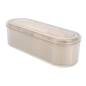 VALICLUD 4 Bo&icirc;te De Rangement D'oeufs De Beaut&eacute; Organisateur D'armoire &agrave; Pharmacie Organisateurs Et Stockage De R&eacute;frig&eacute;rateur Comptoir Organisateur De Maquillage Bacs De Rangement Plastique (Cedongh, neuf)