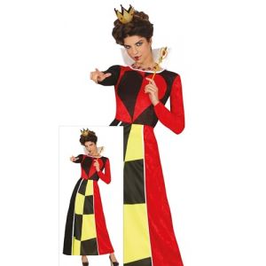 FIESTAS GUIRCA D&eacute;guisement Reine de C&oelig;ur Femme - Robe Longue Reine - D&eacute;guisement Reine des Contes de F&eacute;es pour Femme Taille L (DisfraZZes  France, neuf)
