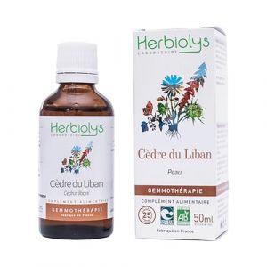 Herbiolys | Macérat de bourgeons Bio | Cèdre de Liban (Cedrus libani) | Peau | Gemmothérapie Bio | 50 ml (BIVEA, neuf)