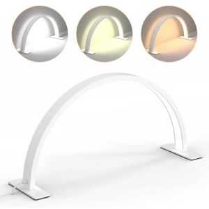 Lumière Demi-Lune, Lumière de Cils pour Bureau à Ongles, Lampe LED Lune, Technologie de Cils, Lumières de Maquillage pour Maquilleuse, Lampe D'esthéticienne (Prise UE) (Tianwide, neuf)