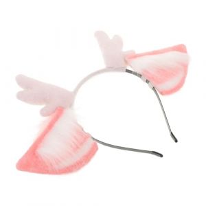 Healeved Bandeau Cerf de No&euml;l L&eacute;ger et Portable Renne Peluche Accessoire Festif pour F&ecirc;tes et Costumes de Vacances (Sonieg, neuf)