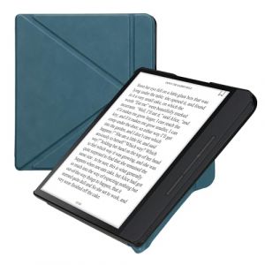kwmobile &Eacute;tui Compatible avec Kobo Forma Coque - &Eacute;tui &agrave; Rabat magn&eacute;tique Tablette eReader Similicuir - p&eacute;trole (SX-Commerce, neuf)