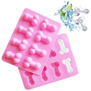 Bac a Glacon drole Moule, Silicone Rigolo Moule a Glacon, Faites vos Propres Gla&ccedil;on pour Whisky, F&ecirc;te, Anniversaire (Drgirls, neuf)