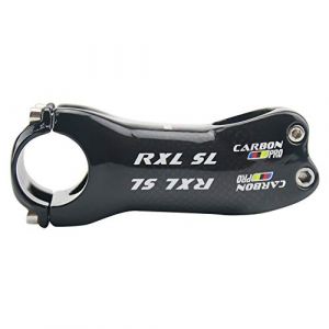 RXL SL Carbone Potence de Guidon Cyclisme sur Route Course Vélo VTT Ville 6/17 Degré 70/80/90/100/110/120mm Noir (17 Degré 80mm) (RXL SL Bike, neuf)