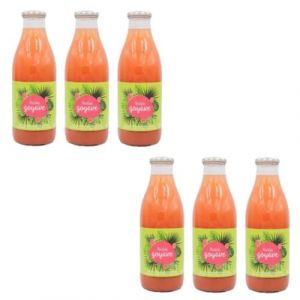 Lot 6x Nectar de goyave - Bouteille 1L (Toilinux, neuf)