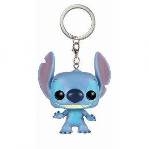 Funko Pocket Pop! Keychain: Disney - Stitch - Disney: Lilo & Stitch - Mini-figurine en Vinyle &agrave; Collectionner Porte-cl&eacute;s Fantaisie - Cadeau de No&euml;l - Id&eacute;e de Cadeau - Produits Officiels (EZ WITH ME, neuf)