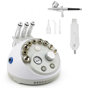 4 en 1 diamant dermabrasion microdermabrasion &eacute;purateur de peau sous vide &eacute;pluchage du visage pulv&eacute;risateur points noirs dissolvant d'acn&eacute; soins de la peau machine de beaut&eacute; Elitzia ET33P4 (Elitzia beauty, neuf)