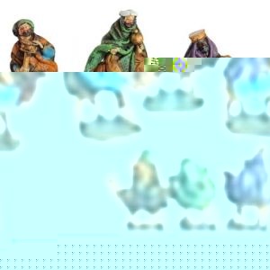 BEST&FREE X3 Roi Mage avec des Chameaux Creche De Noel Complete avec 3 Santons pour Cr&egrave;che De No&euml;l 12Cm. Figurine Ou Personnage Creche De Noel. Cr&egrave;che De No&euml;l pour Christmas Decorations. (FreemanMarket, neuf)