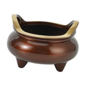 Avejjbaey &Eacute;l&eacute;gant br&ucirc;leur d'encens chinois avec trois pieds et poign&eacute;es pour (GuangZhouFoKuangKeJiYouXianGongSi, neuf)