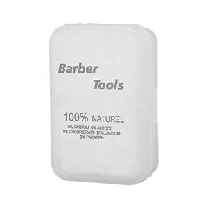 Bloc D'alun Après-rasage pour Hommes, Apaisant la Peau et Arrêtant les Coupures, Effet Astringent Immédiat, Petite Taille Portable, en Pierre D'alun, adapté à un Usage Domestique (Luqeeg, neuf)