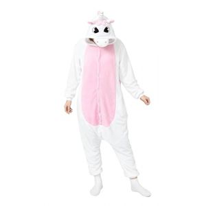 Ovender Kigurumi Adulte Costume Animaux Halloween Carnaval ou Spectacle de No&euml;l Party Show Pyjamas Cosplay Combinaison Unisexe Winter Zoo Deguisements Femmes et Hommes (M, Licorne 3) (Ovender, neuf)