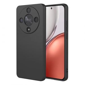 COMAKU Coque pour Honor Magic 8 Lite/Honor X9d 5G, Housse Etui en Mate TPU Souple Protection en Silicone [Antichoc] [Antid&eacute;rapante] [Anti-Empreintes digitales] - Noir (Dinsi, neuf)