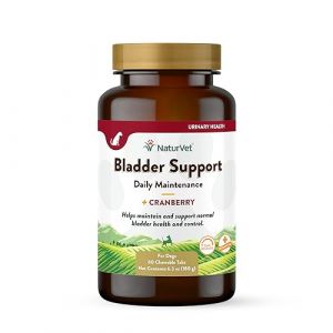 NaturVet Senior Dog Natural BLADDER SUPPORT with Cranberry 60 Tablets (Little Family Members USA, neuf)