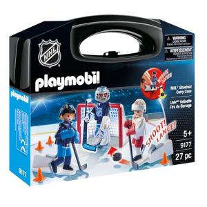 Playmobil - 9177 NHL™ Valisette Hockey Tirs de Barrage (Baerlieb, neuf)
